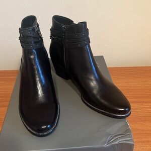 Women's Spring Step Persela Black Leather